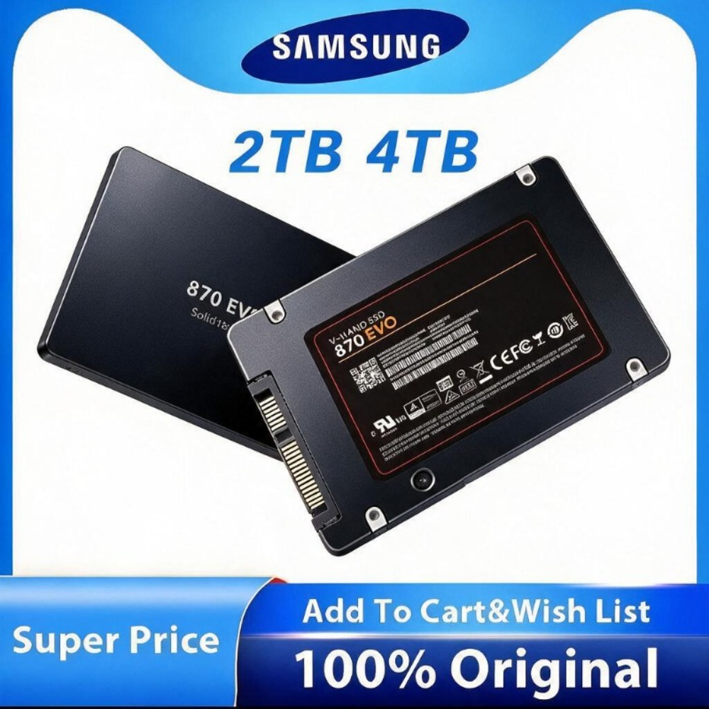 SSD Originale per Samsung 870E - Samsung Ssd Evo 870 recensione e prezzo
