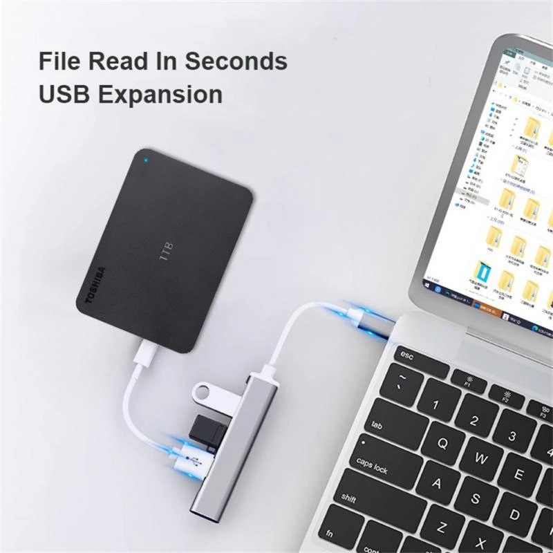 Hub Extender 4-in-1 Tipo-C, Hu - Tech Accessories Pc recensione e prezzo